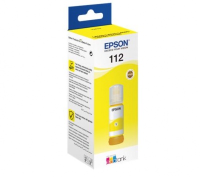 T06C44A Tinta, EcoTank L6550, 6570, 6580 nyomtatókhoz, EPSON, sárga, 70 ml